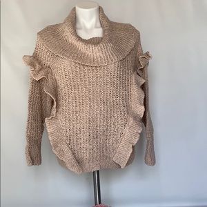 Express pink sweater